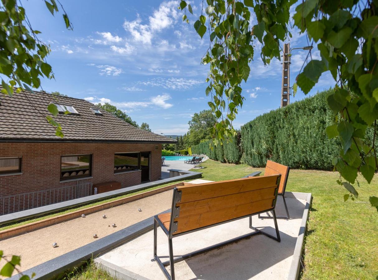 Luxueuse Et Spacieuse Villa Avec Sauna Et Piscine Мальмеди Экстерьер фото